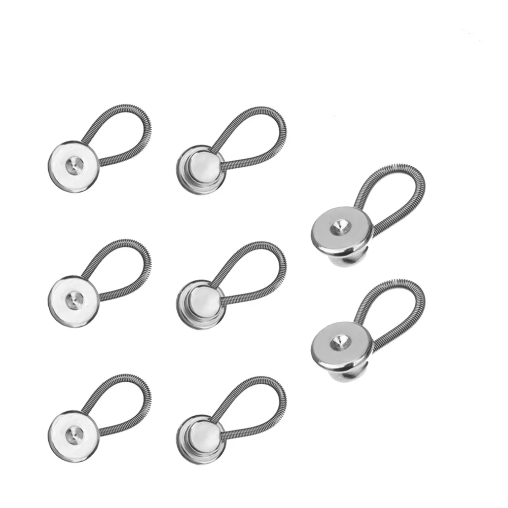 10MM Metal Elastic Collar Extenders Button Extenders for Shirt Dress Trousers Coat Collars
10MM Metal Elastic Collar Extenders Button Extenders for Shirt Dress Trousers Coat Collars