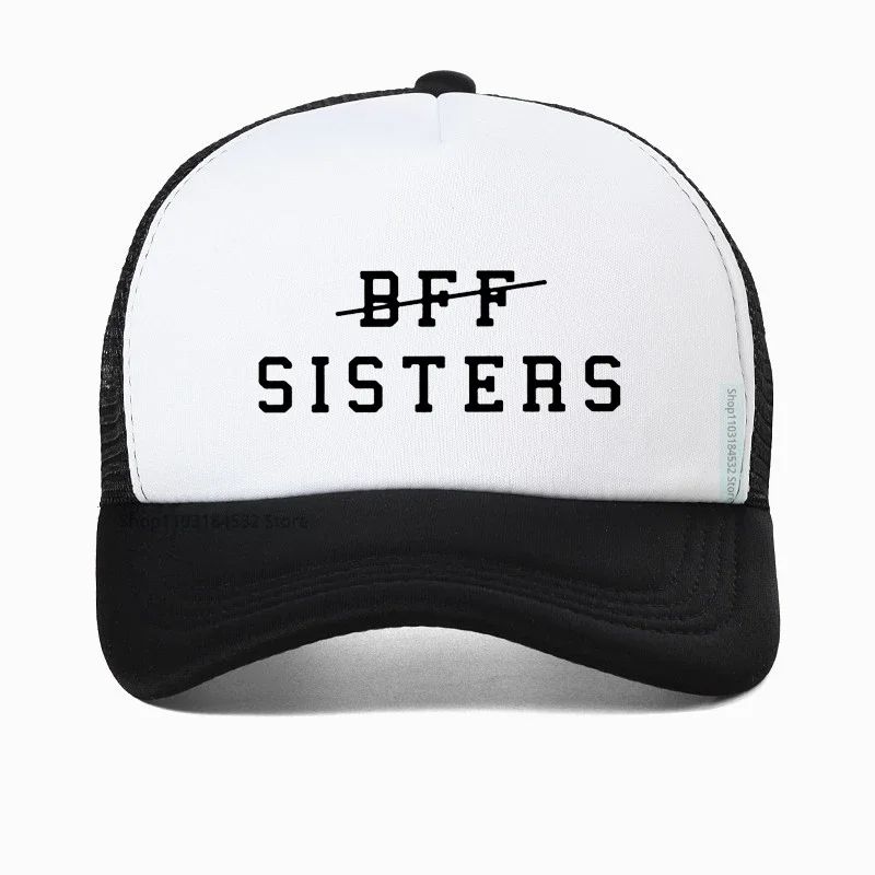 

She Thinks I'm Crazy BFF Sisters Funny hat Summer visor women hat Sister Best Friend Bestie Group Graphic Designed Baseball Cap