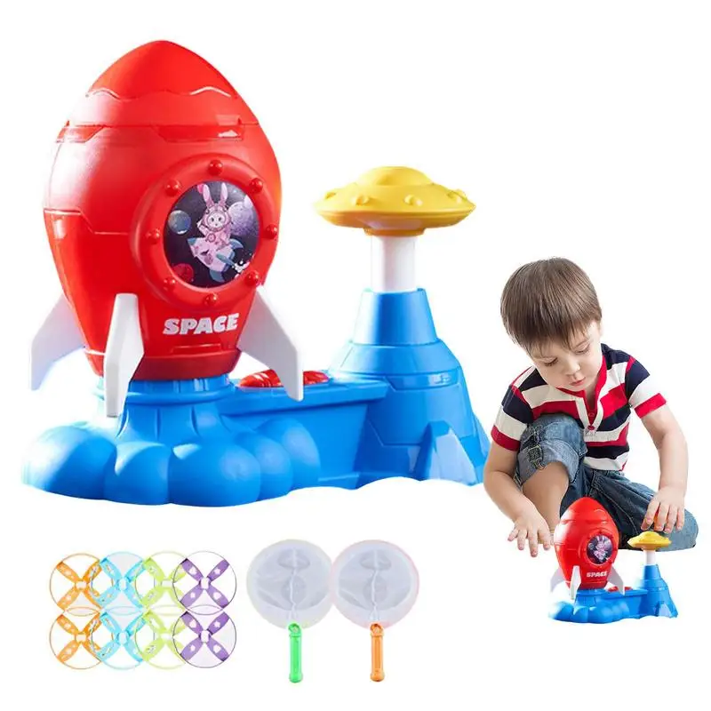 Kids Rocket Launcher Toy Fun Jump Rocket Set Educational Outdoor Game Flying Saucer Rocket Interactive Boys Girls Birthday Gifts
Kids Rocket Launcher Toy Fun Jump Rocket Set Educational Outdoor Game Flying Saucer Rocket Interactive Boys Girls Birthday Gifts