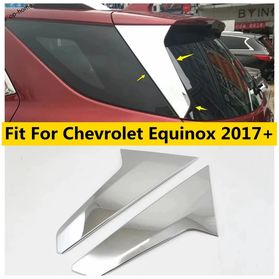 Exterior Accessories Rear Tail Window Strip Decoration Cover Trim Fit For Chevrolet Equinox 2017 - 2023 ABS Chromium Styling
Exterior Accessories Rear Tail Window Strip Decoration Cover Trim Fit For Chevrolet Equinox 2017 - 2023 ABS Chromium Styling