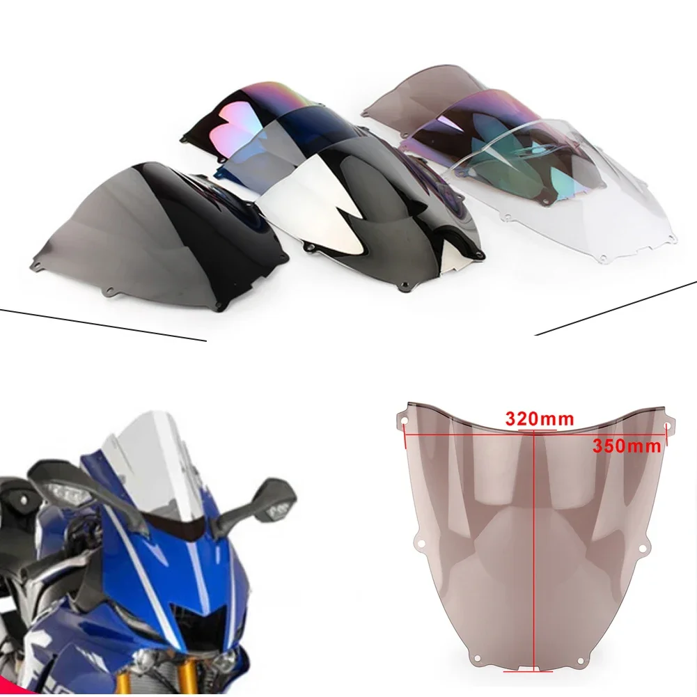 Motorcycle screen Double Bubble Windshield Deflector Protector WindScreen For Yamaha YZF600R YZF 600R 1994 - 2007 2006 2005 2004
Motorcycle screen Double Bubble Windshield Deflector Protector WindScreen For Yamaha YZF600R YZF 600R 1994 - 2007 2006 2005 2004