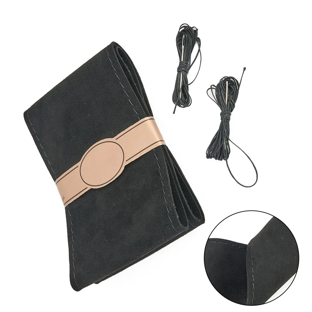 1x New DIY Suede Hand Sewing Soft Car Steering Wheel Cover For 37-38 CM Steering-wheel Universal Part Anti-slip & Wear-resistant
1x New DIY Suede Hand Sewing Soft Car Steering Wheel Cover For 37-38 CM Steering-wheel Universal Part Anti-slip & Wear-resistant
