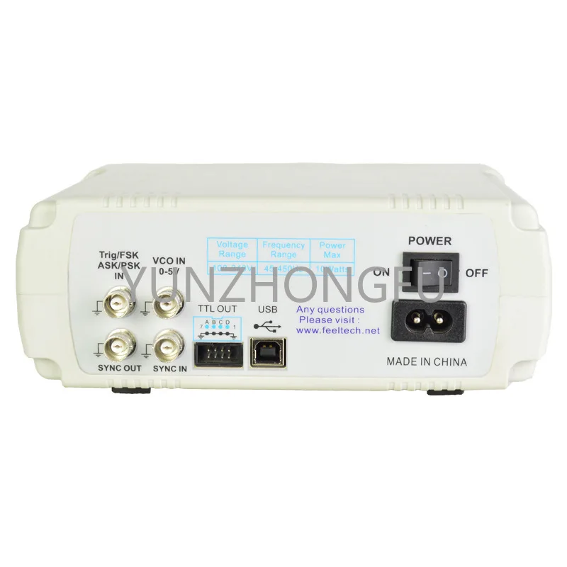 Fy6600 Programmable Dual-Channel DDS Function Arbitrary Wave Generator/Pulse Signal Source/Frequency Meter
Fy6600 Programmable Dual-Channel DDS Function Arbitrary Wave Generator/Pulse Signal Source/Frequency Meter