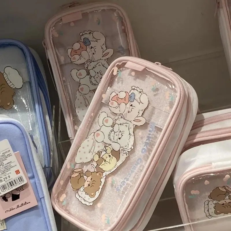 Genuine Kawaii Mikko Pencil Case Anime Cute Cartoon Fantasy Flip Pen Bag Storage Bag Charcter Student High-Capacity Girl Toys
Genuine Kawaii Mikko Pencil Case Anime Cute Cartoon Fantasy Flip Pen Bag Storage Bag Charcter Student High-Capacity Girl Toys