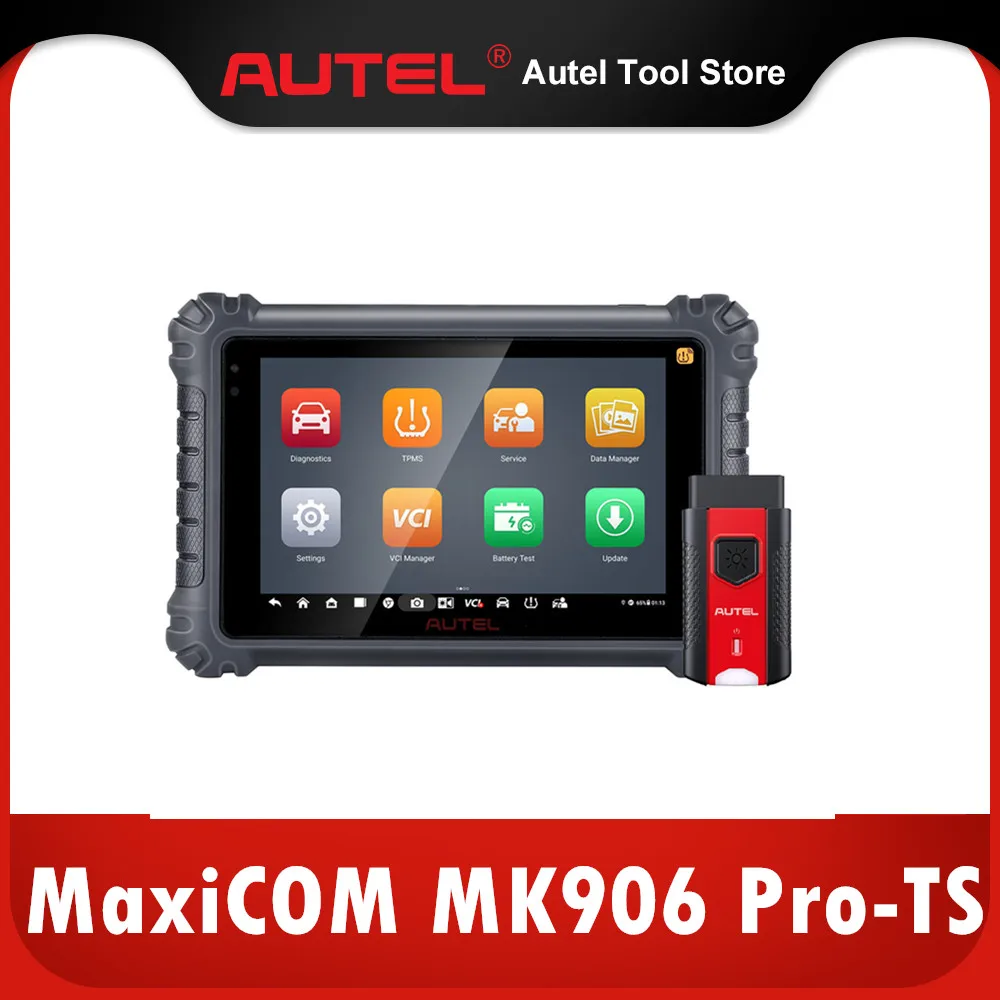 Autel MaxiCOM MK906 Pro-TS полный TPMS автоматический диагностический сканер, инструмент кодирования ключей, обновление MS906BT/MS906TS
Autel MaxiCOM MK906 Pro-TS полный TPMS автоматический диагностический сканер, инструмент кодирования ключей, обновление MS906BT/MS906TS