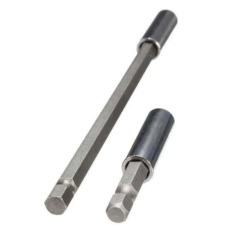 2Pcs/set 1/4 inch Hex Magnetic Bit Holder 60/150mm Screwdriver Bars Power Extension Drill Driver
2Pcs/set 1/4 inch Hex Magnetic Bit Holder 60/150mm Screwdriver Bars Power Extension Drill Driver