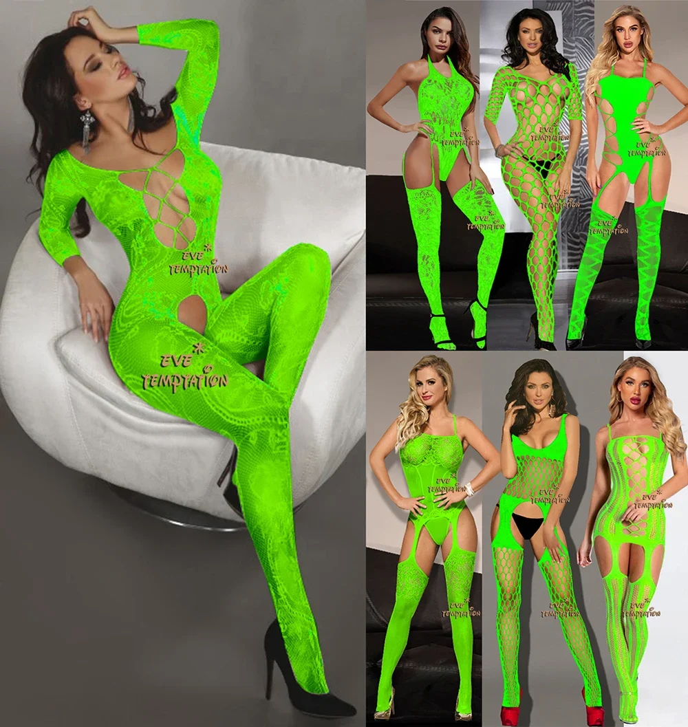 HOT Sexy Lingerie Babydoll perforate Underwear Translucent nightgown shoulder Teddies Nightgown Costumes dress Fluorescent green
HOT Sexy Lingerie Babydoll perforate Underwear Translucent nightgown shoulder Teddies Nightgown Costumes dress Fluorescent green