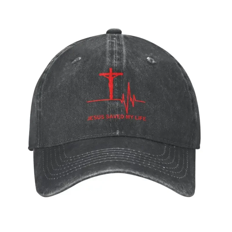 Custom Cotton Jesus Saved My Life Religious Christian Baseball Cap for Men Women Adjustable Dad Hat Streetwear
Custom Cotton Jesus Saved My Life Religious Christian Baseball Cap for Men Women Adjustable Dad Hat Streetwear