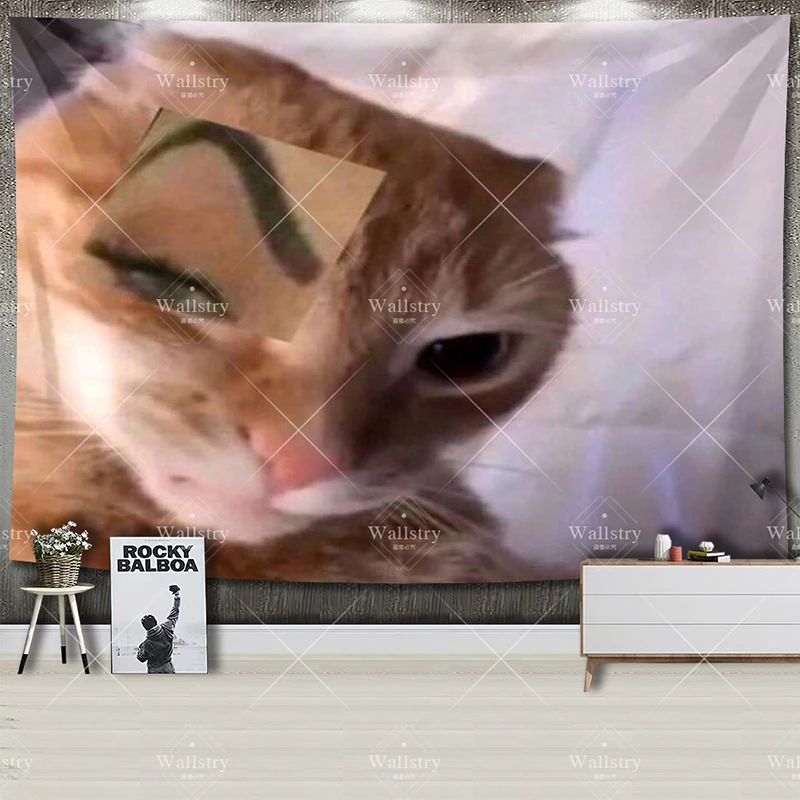 Sobrancelha Mc Mirella Meme Funny Tapestry Kawaii Room Home Decor Large Fabric Wall Tapestry Yoga Wall Hanging Sofa Blanket
Sobrancelha Mc Mirella Meme Funny Tapestry Kawaii Room Home Decor Large Fabric Wall Tapestry Yoga Wall Hanging Sofa Blanket