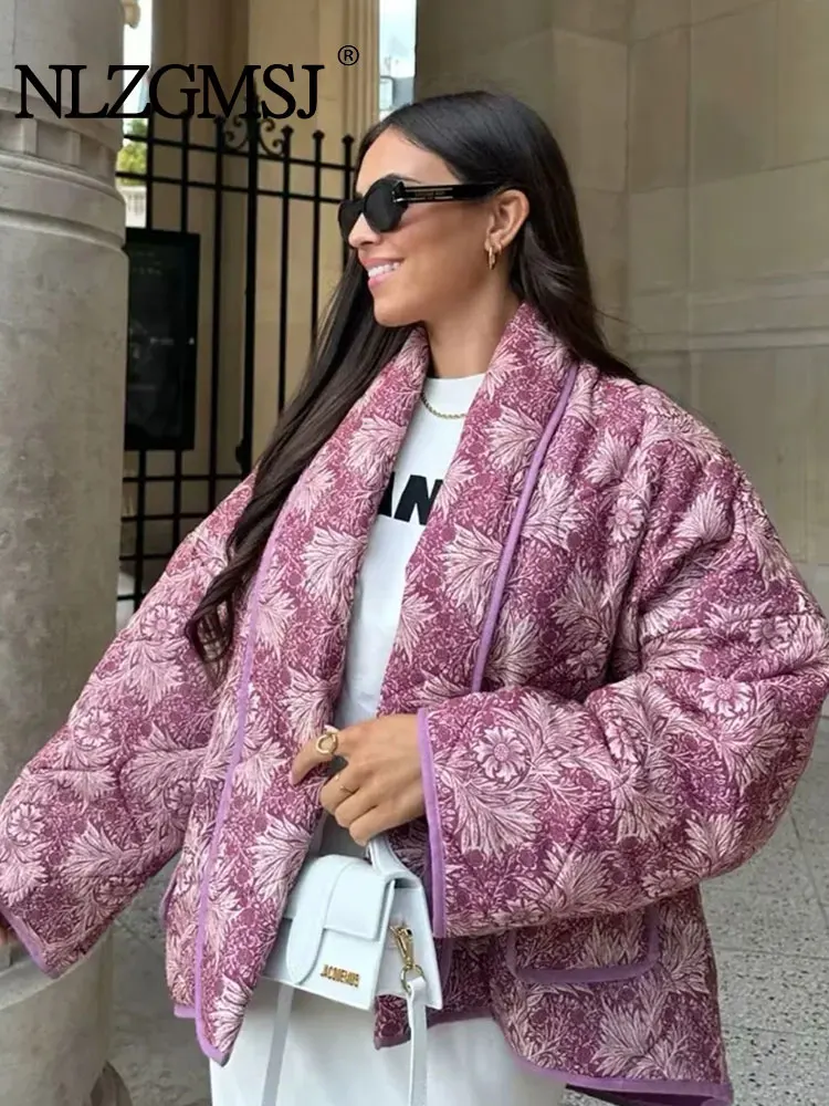 TRAF 2023 Winter Print Padding Women Cotton Parkas Coat Casual Long Sleeve Jacket for Women Streetwear Pocket New In Coat
TRAF 2023 Winter Print Padding Women Cotton Parkas Coat Casual Long Sleeve Jacket for Women Streetwear Pocket New In Coat