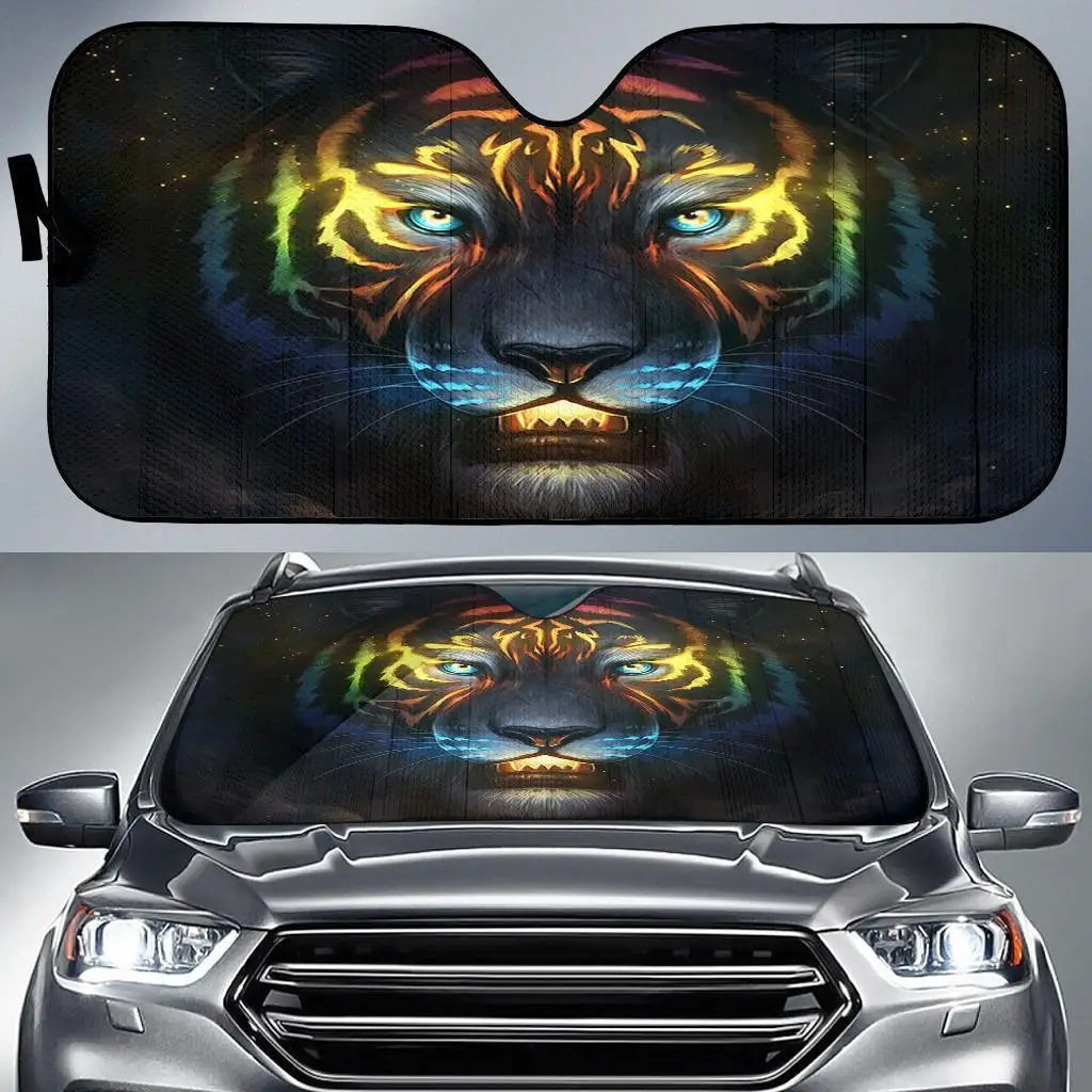 Tiger Car Sun Shades Car UV protection windshield sunshade accessories for family gifts
Tiger Car Sun Shades Car UV protection windshield sunshade accessories for family gifts