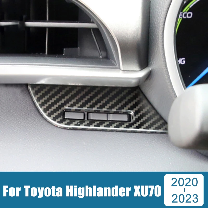 Stainless Car Dasbhoard Mileage Button Trip Panel Trim Sticker For Toyota Highlander XU70 2020 2021 2022 2023 Hybrid Accessories
Stainless Car Dasbhoard Mileage Button Trip Panel Trim Sticker For Toyota Highlander XU70 2020 2021 2022 2023 Hybrid Accessories