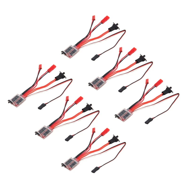 6X RC ESC 30A 4-8V контроллер скорости щеточного двигателя 1/16 1/18 для скалолазания RC Car Ship Tank Mini 4Wd WPL Car
6X RC ESC 30A 4-8V контроллер скорости щеточного двигателя 1/16 1/18 для скалолазания RC Car Ship Tank Mini 4Wd WPL Car