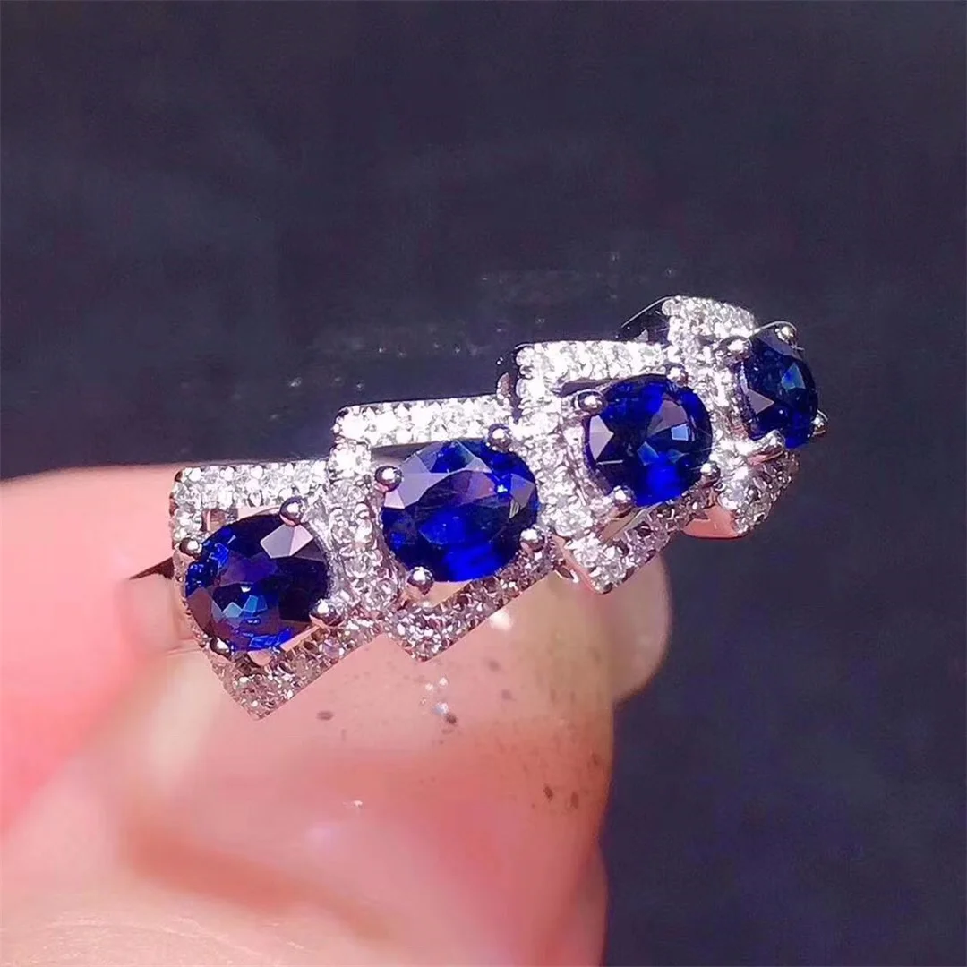 Sterling Silver 925 Ladies Sapphire Ring High Clarity Color Super Bright Ring Engagement Gift Free shipping Boutique
Sterling Silver 925 Ladies Sapphire Ring High Clarity Color Super Bright Ring Engagement Gift Free shipping Boutique