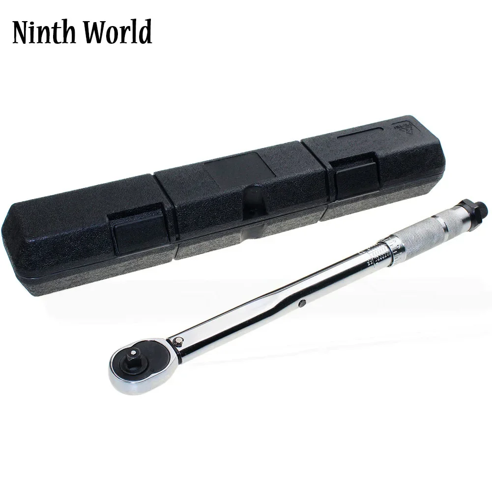 

1Piece Preset Torque Wrench 1/4" 3/8" Square Drive 5-25 / 19-110N.m Two-way Precise Ratchet Wrench Repair Spanner Key Hand Tools