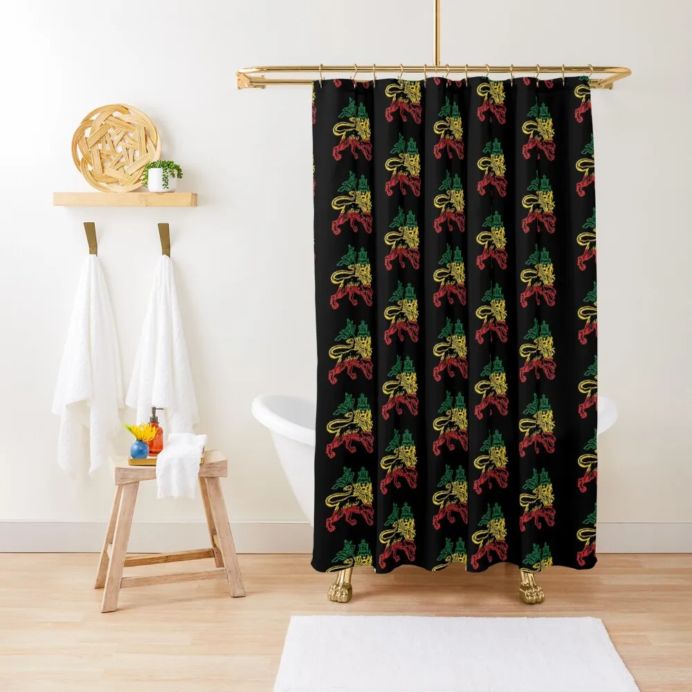 Lion of Judah Flag Ethiopia King Selassie Rasta Shower Curtain Bathroom Fabric Waterproof Bathroom Shower Curtain
Lion of Judah Flag Ethiopia King Selassie Rasta Shower Curtain Bathroom Fabric Waterproof Bathroom Shower Curtain