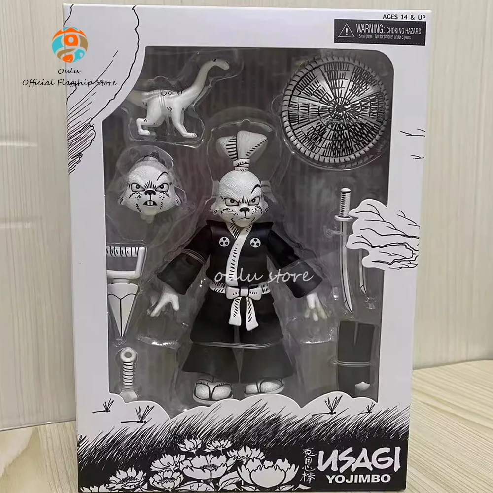 Original Anime Neca Figure 54306 Usagi Yojimbo Miyamoto Usagi Action Figures Monochrome Version Pvc Collection Model Toys Gifts
Original Anime Neca Figure 54306 Usagi Yojimbo Miyamoto Usagi Action Figures Monochrome Version Pvc Collection Model Toys Gifts