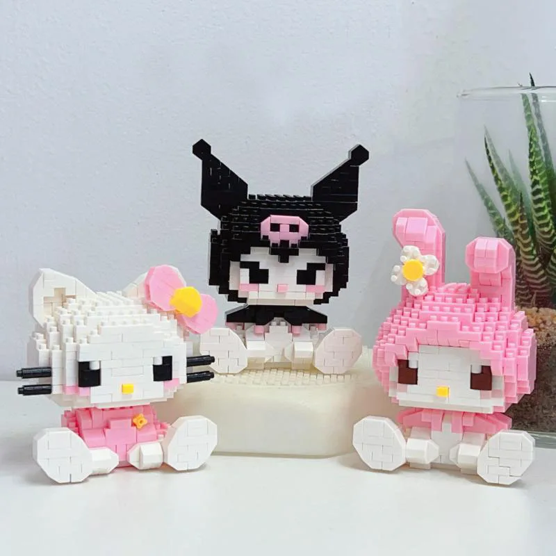 Sanrio Hello Kitty Building Block My Melody Kuromi Anime Figure Cinnamoroll Doll Assembled Toys Children's Puzzle Dolls Gifts
Sanrio Hello Kitty Building Block My Melody Kuromi Anime Figure Cinnamoroll Doll Assembled Toys Children's Puzzle Dolls Gifts