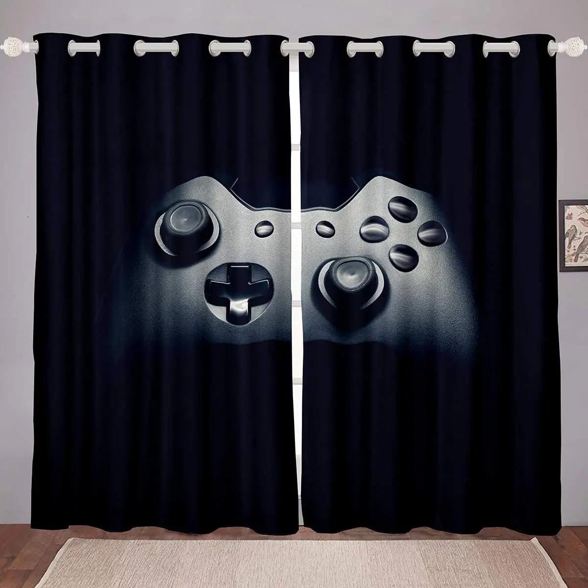 Teens Gaming Window Curtain Gamer Gift for Kids Boys Girls Window Treatments for Young Man Video Games Window Drapes Cortinas
Teens Gaming Window Curtain Gamer Gift for Kids Boys Girls Window Treatments for Young Man Video Games Window Drapes Cortinas