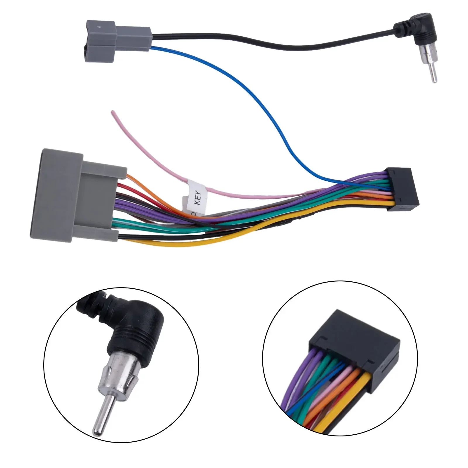 Car Navigation Power Cord Audio DVD Player 16PIN An Power Cable Adapter For-Honda For-CRV For-BRV For-HRV Car Cables Adapters
Car Navigation Power Cord Audio DVD Player 16PIN An Power Cable Adapter For-Honda For-CRV For-BRV For-HRV Car Cables Adapters
