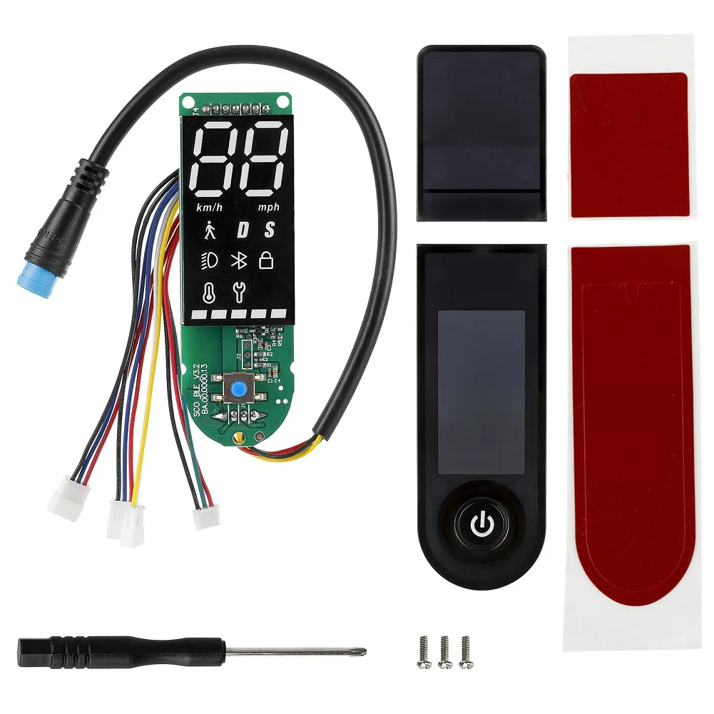 Electric Scooter Display Dashboard With Cover For X Iao*mi M365/1S/PRO/PRO2/MI3 E-Scooter Circuit Board Kits Scooter Accessories
Electric Scooter Display Dashboard With Cover For X Iao*mi M365/1S/PRO/PRO2/MI3 E-Scooter Circuit Board Kits Scooter Accessories