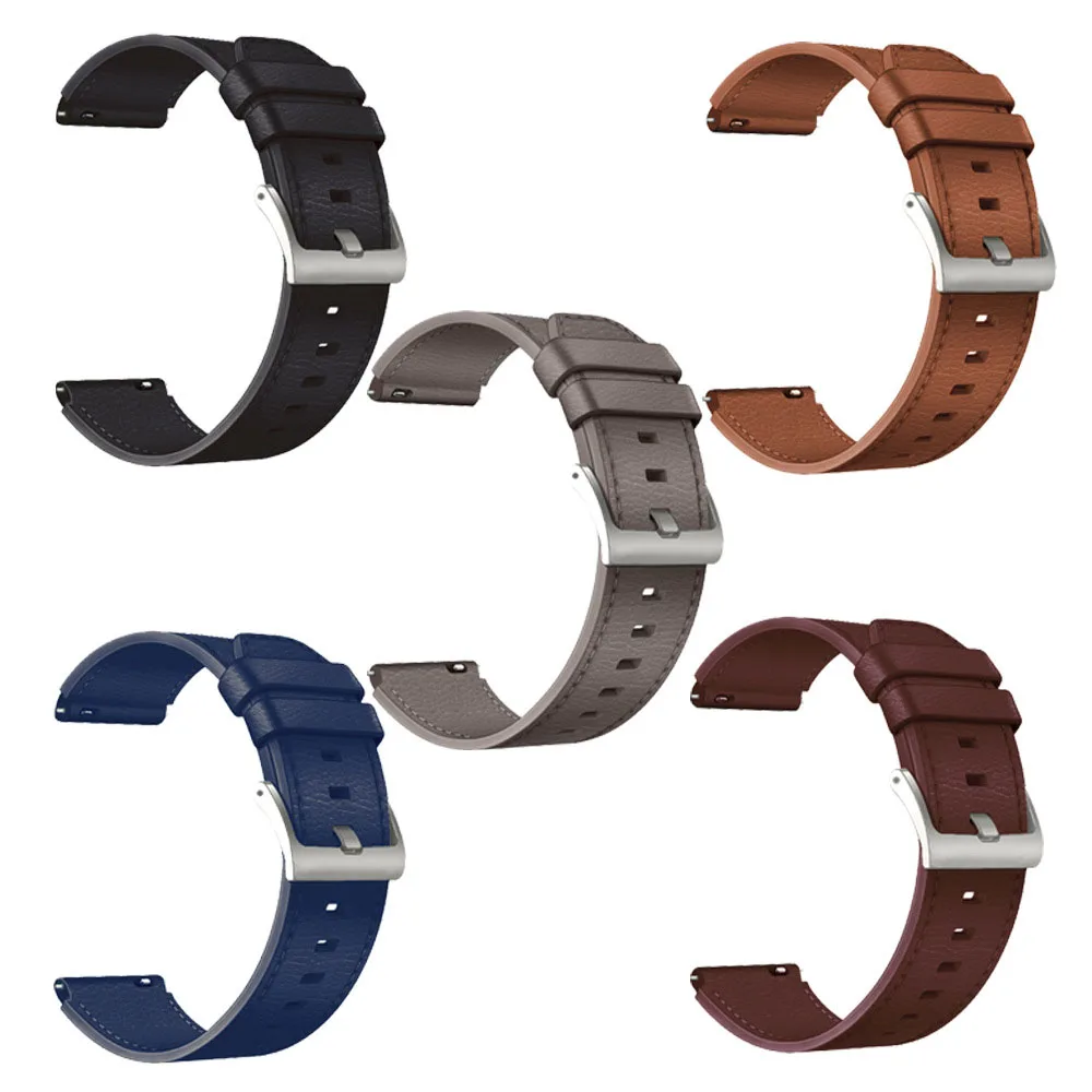 

22mm Leather Bracelet Wrist Straps For Huami Amazfit GTR3 Pro Smartwatch Watchband For Amazfit GTR 3 Pro/2/2e/47mm/Stratos