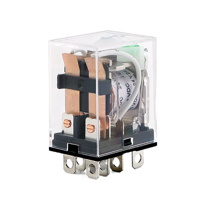 8-контактный Φ HH62P высокомощная катушка реле общего назначения DPDT Micro Mini электромагнитный релейный переключатель ac220в dc24в