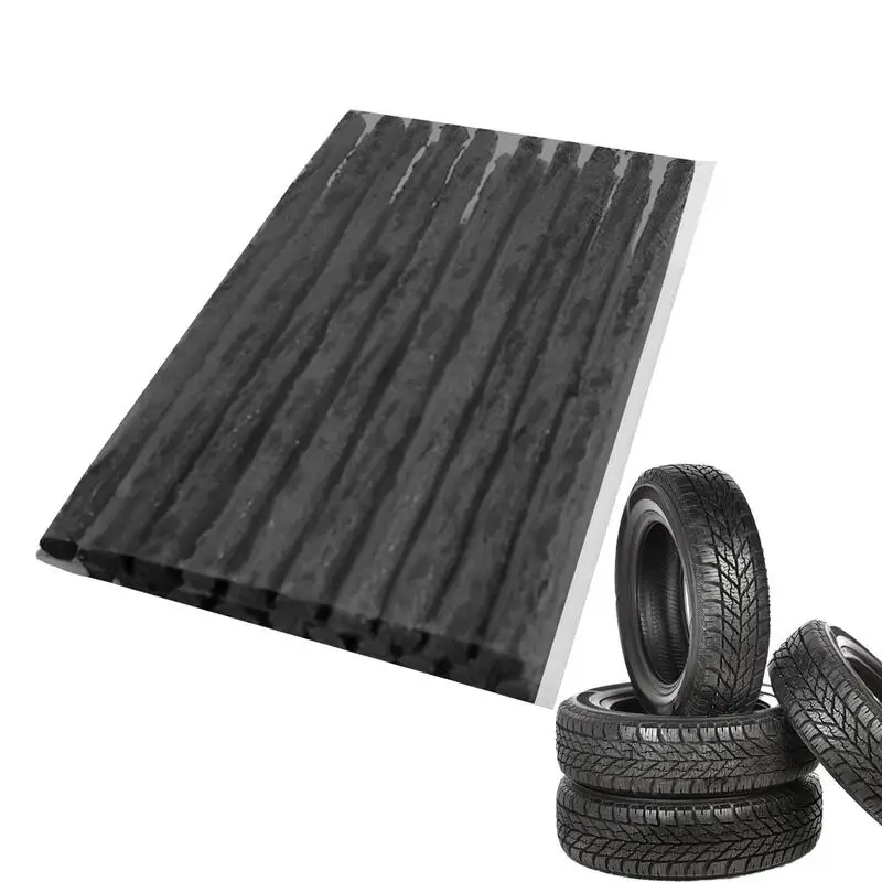Tire Repair Strings Rubber Strings Repair Strips Heavy Duty Tire Repair Plugs Portable Convenient Tire Repair Plugs Automotive
Tire Repair Strings Rubber Strings Repair Strips Heavy Duty Tire Repair Plugs Portable Convenient Tire Repair Plugs Automotive