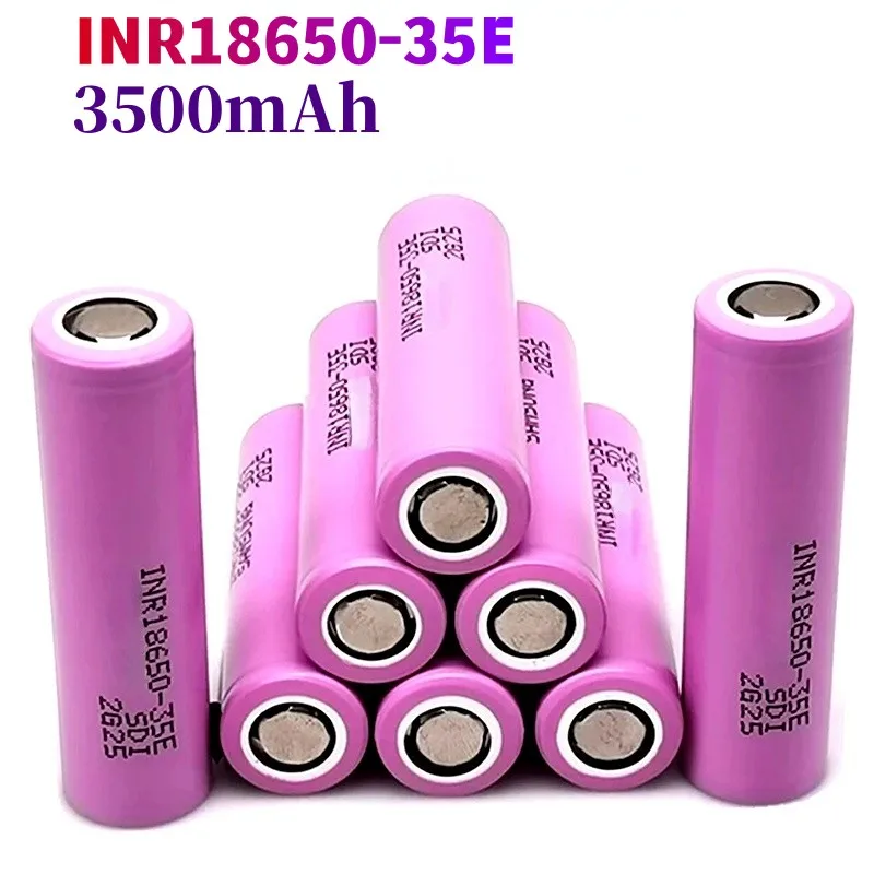 2-10PCS Actual capacity 35E original power 18650 lithium battery 3500mAh 3.7 v 25A high power INR18650 for power tools
2-10PCS Actual capacity 35E original power 18650 lithium battery 3500mAh 3.7 v 25A high power INR18650 for power tools