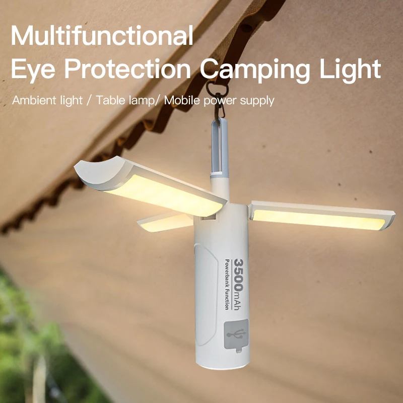 Portable Camping Light Folding Camping LED Lamp Stepless Dimming Tent Light IPX5 Waterproof Power Bank For Outdoor Garden Home
Portable Camping Light Folding Camping LED Lamp Stepless Dimming Tent Light IPX5 Waterproof Power Bank For Outdoor Garden Home