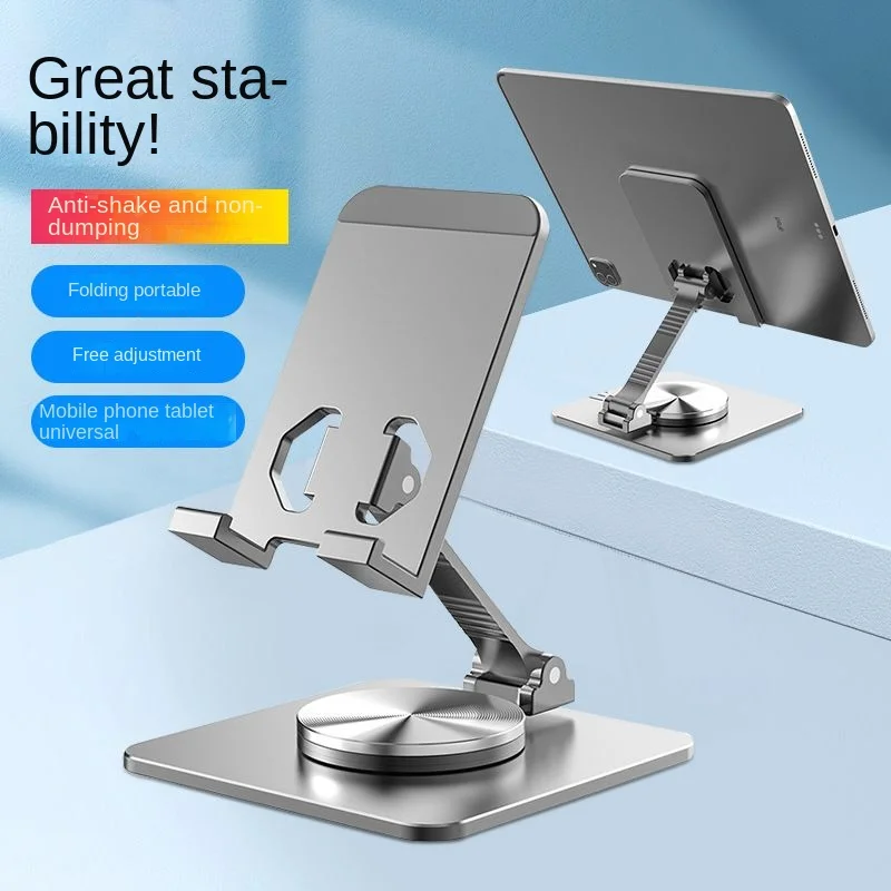 Rotatable Aluminum Alloy Tablets IPad Mobile Phone Stand Desktop Lazy Adjustable Lifting Support For Smartphone Bracket Grip
Rotatable Aluminum Alloy Tablets IPad Mobile Phone Stand Desktop Lazy Adjustable Lifting Support For Smartphone Bracket Grip