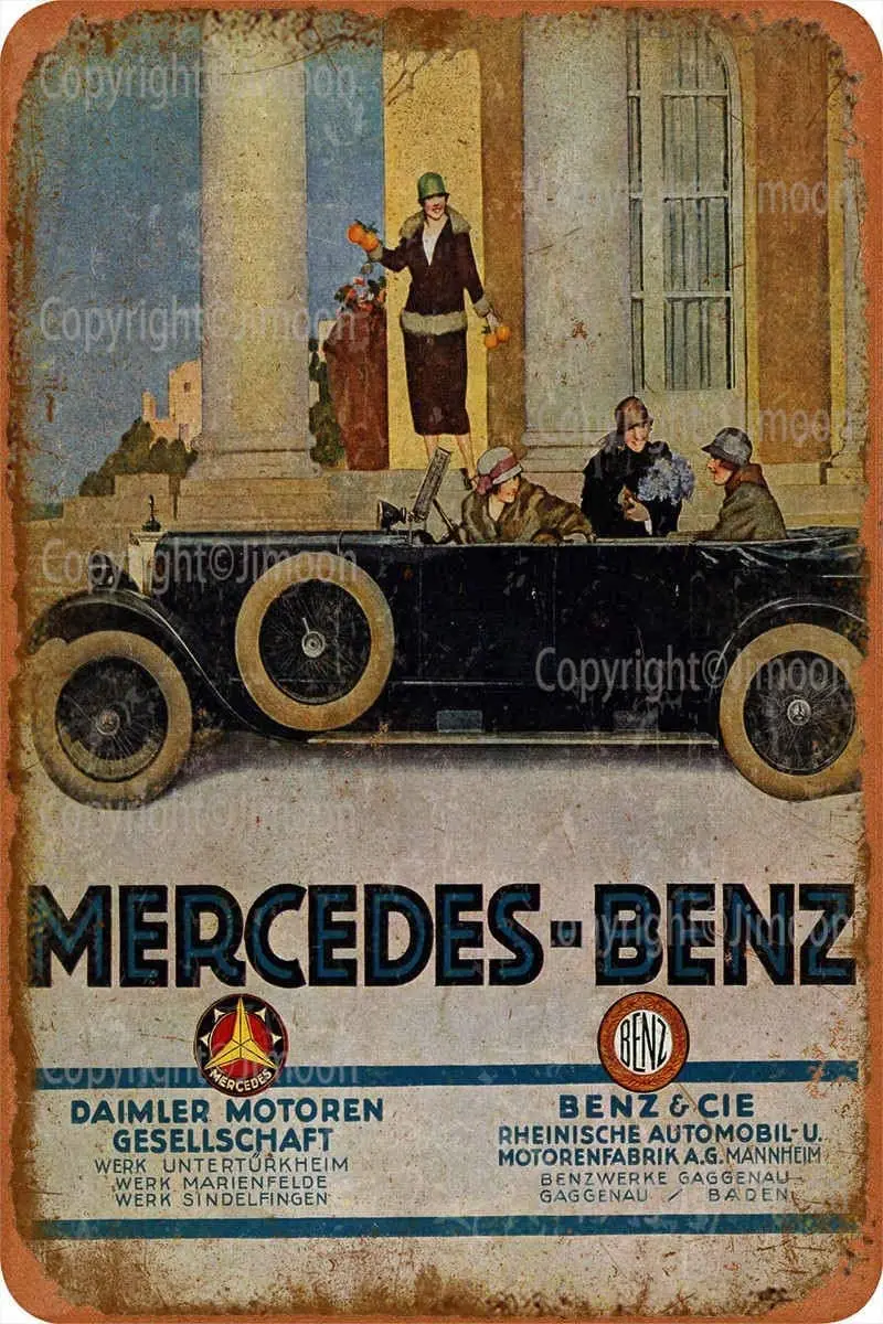 Металлический жестяной ретро-знак Merceds-bez, интересные уличные украшения для дома, кофейни, гаража, 12X8 дюймов
Металлический жестяной ретро-знак Merceds-bez, интересные уличные украшения для дома, кофейни, гаража, 12X8 дюймов