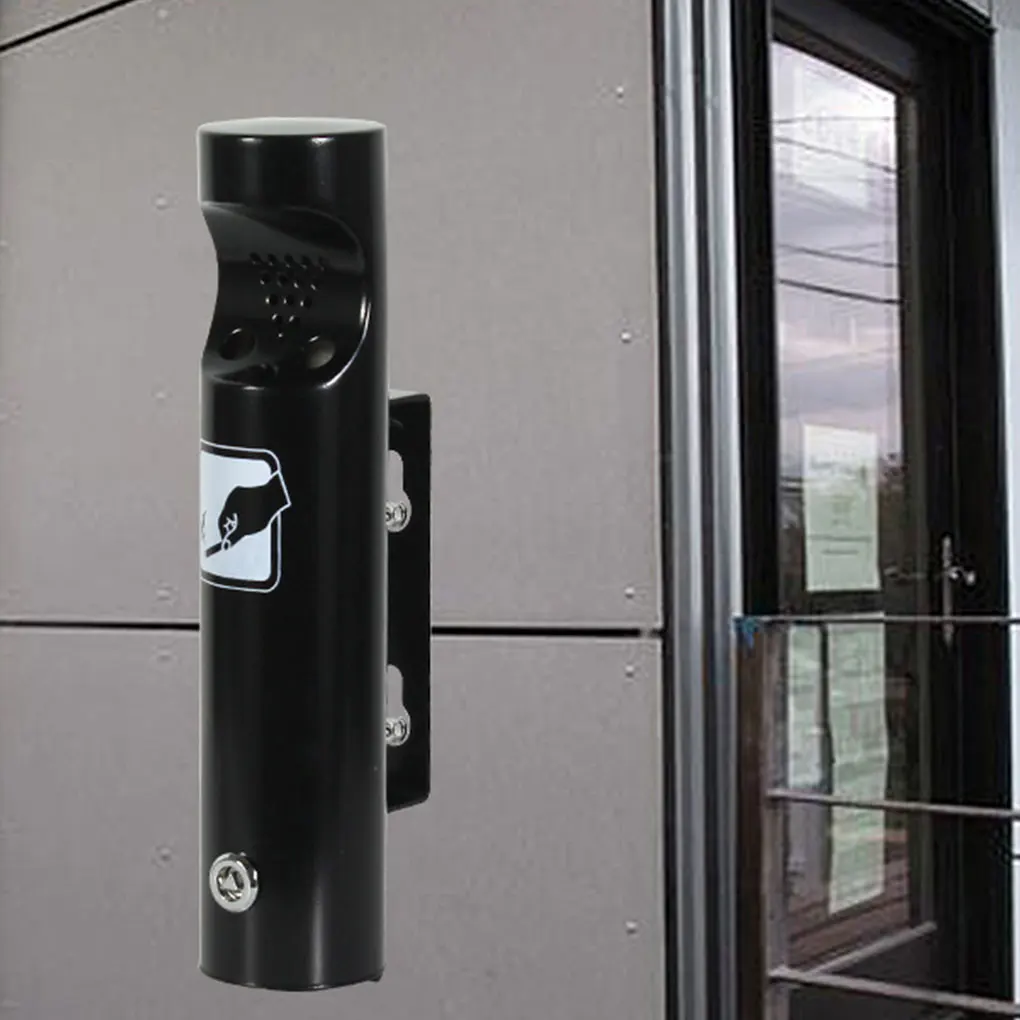 Black Wall Ashtray Made With Stainless Steel Sturdy Durable And Waterproof Wall Mounted
Black Wall Ashtray Made With Stainless Steel Sturdy Durable And Waterproof Wall Mounted