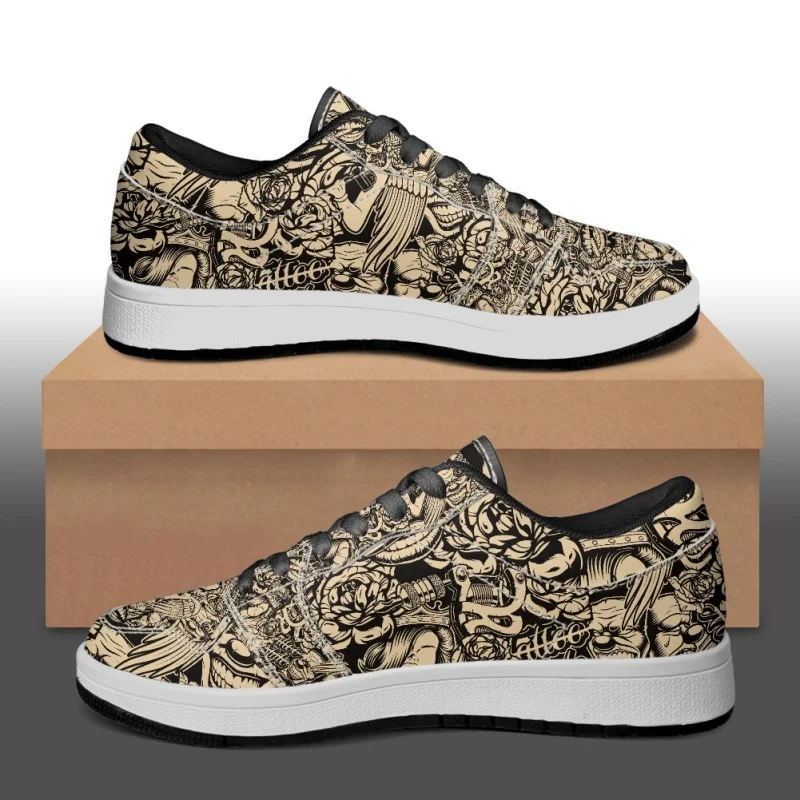 Fashion Men Women PU Lenther Shoes Sugar Skull Print Casual Sneakers Male Teenager College Footwear DIY Wholesale Dropshipping
Fashion Men Women PU Lenther Shoes Sugar Skull Print Casual Sneakers Male Teenager College Footwear DIY Wholesale Dropshipping