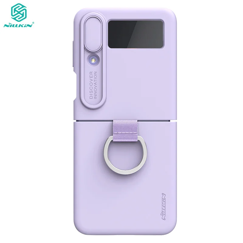For Samsung Galaxy Z Flip 4 Case NILLKIN CamShield Silky Silicone Camera Protection Case for Samsung Galaxy Z Flip 4 5G Cover
For Samsung Galaxy Z Flip 4 Case NILLKIN CamShield Silky Silicone Camera Protection Case for Samsung Galaxy Z Flip 4 5G Cover