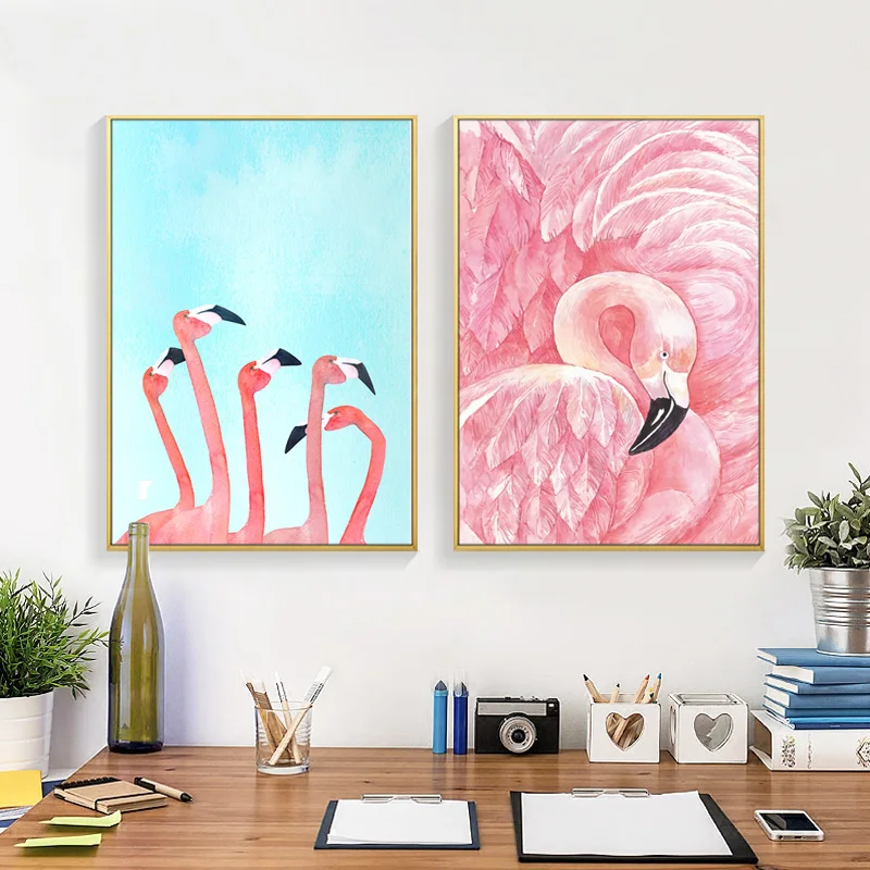 Animal Canvas Painting, Pink Flamingo Poster, Printed Mural, Living Room and Bedroom Decoration Painting
Animal Canvas Painting, Pink Flamingo Poster, Printed Mural, Living Room and Bedroom Decoration Painting