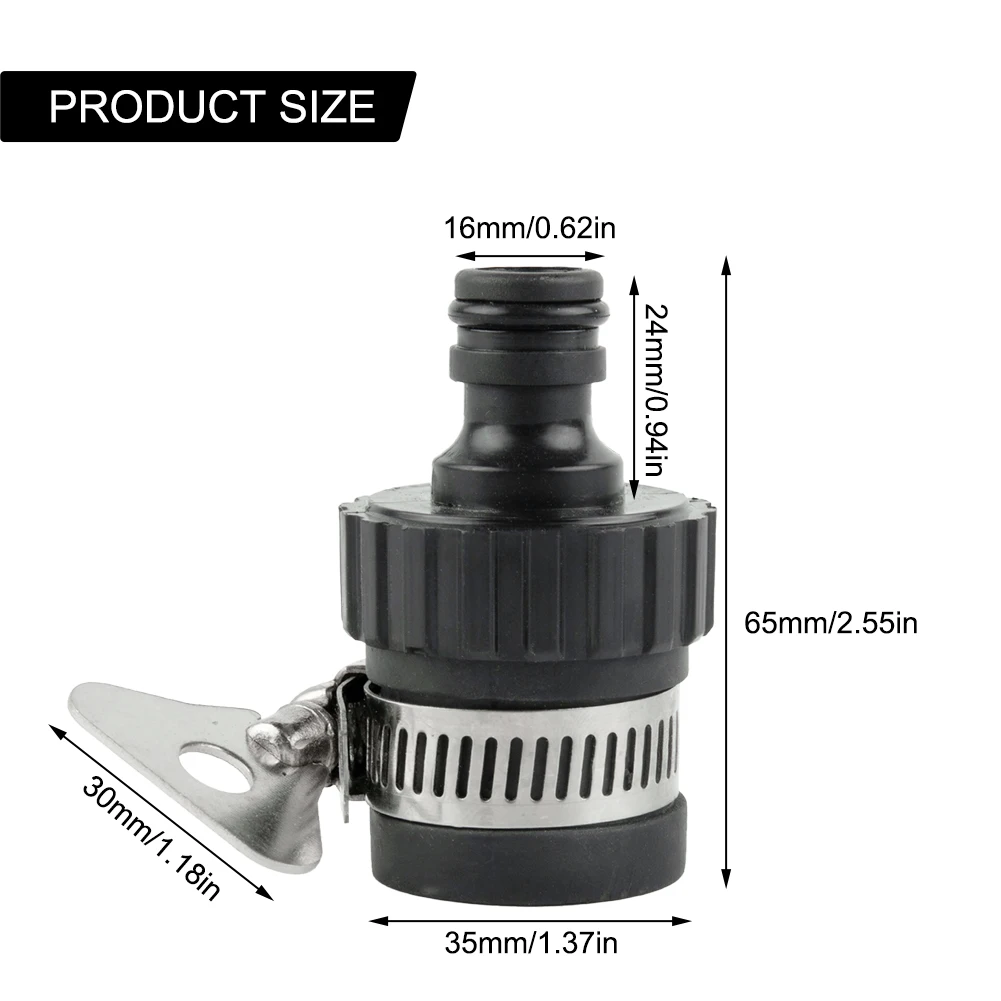 Kitchen Mixer Tap To Connectors Water Pipe Quick Plug Connector Hose Clamp Lock Swivel Joint Garden Hose Pipe Fitting
Kitchen Mixer Tap To Connectors Water Pipe Quick Plug Connector Hose Clamp Lock Swivel Joint Garden Hose Pipe Fitting