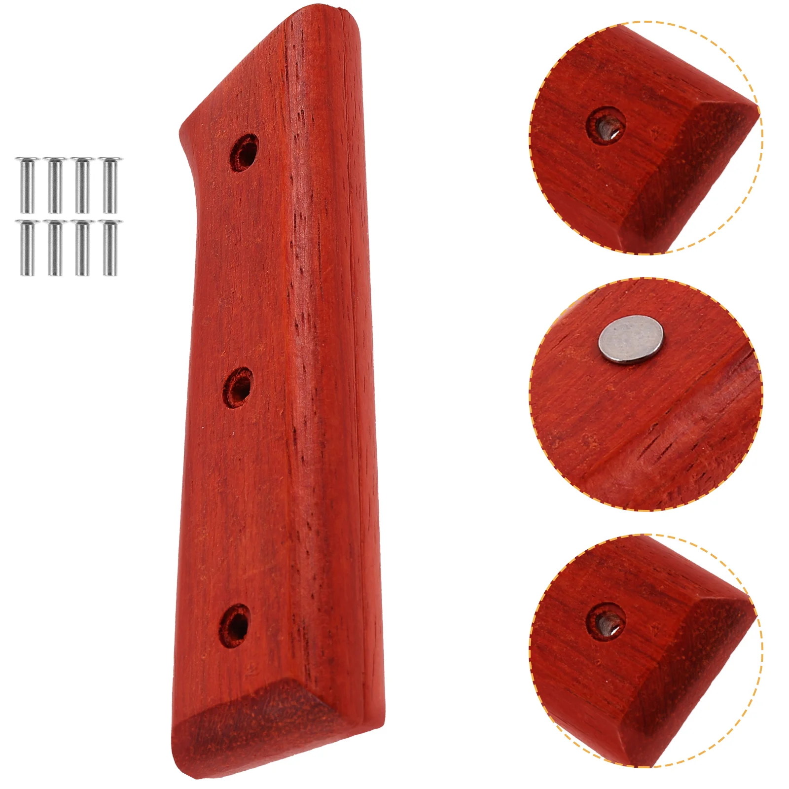 Kitchen Cutter Handle Chopping Cutter Grip Handle Replacement Wood Handle Chef Cutter Knife Handle For DIY Making Accessories
Kitchen Cutter Handle Chopping Cutter Grip Handle Replacement Wood Handle Chef Cutter Knife Handle For DIY Making Accessories