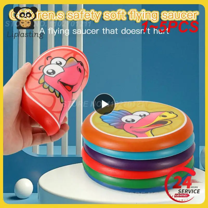 1~5PCS Outdoor Flying Disc Safety Soft Children Parent-Child Interactive Playing Flying Saucer Game Flying Disk Kids
1~5PCS Outdoor Flying Disc Safety Soft Children Parent-Child Interactive Playing Flying Saucer Game Flying Disk Kids