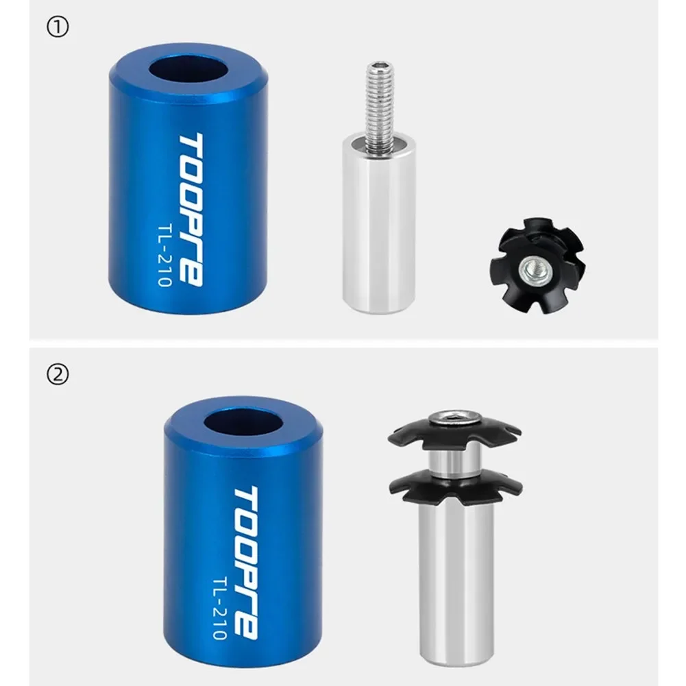 Convenient And Durable Bicycle Headset Star Nut Installation Tool For 1 18in/28 6mm Fork Steerer Perfect Fit Assured
Convenient And Durable Bicycle Headset Star Nut Installation Tool For 1 18in/28 6mm Fork Steerer Perfect Fit Assured