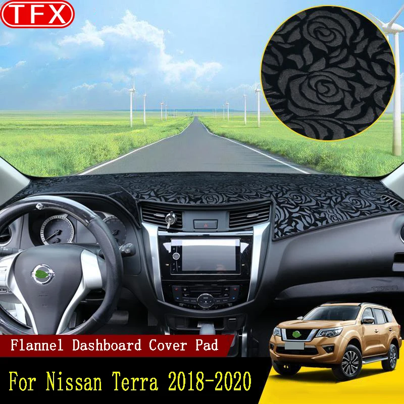 Flannel Car Dashboard Cover Pad For Nissan Terra 2018 2019 2020 Anti-Slip Mat Sunshade Dashmat Protect Anti-Uv Carpet Dash
Flannel Car Dashboard Cover Pad For Nissan Terra 2018 2019 2020 Anti-Slip Mat Sunshade Dashmat Protect Anti-Uv Carpet Dash