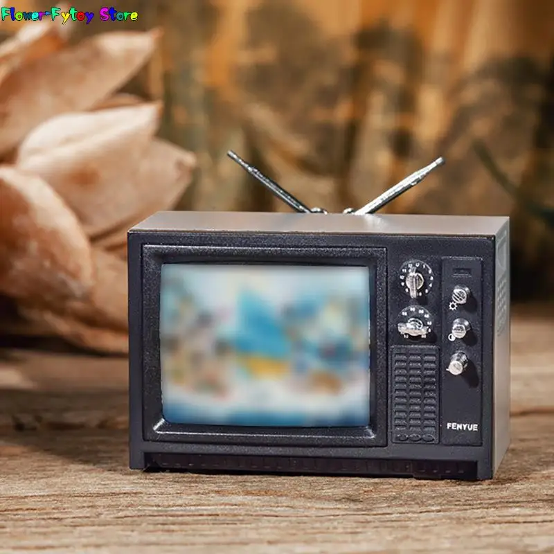 1pc Retro Mini Portable TV Television Watch TV Dollhouse Scene ob11 Model Miniature TV Model Toys
1pc Retro Mini Portable TV Television Watch TV Dollhouse Scene ob11 Model Miniature TV Model Toys