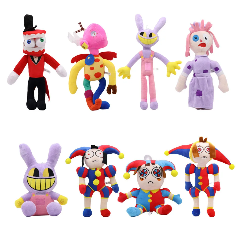 The Amazing Digital Circus Plush Pomni and Jax Plushie Toys Cute Stuffed Animal Birthday for Kids Children Christmas Gift
The Amazing Digital Circus Plush Pomni and Jax Plushie Toys Cute Stuffed Animal Birthday for Kids Children Christmas Gift