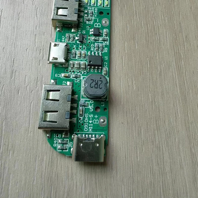 1Pc 5V 2.4A Dual USB Micro/Type-C USB Mobile Power Bank Lithium Battery Charger Board Accessories For Phone DIY Charging Module
1Pc 5V 2.4A Dual USB Micro/Type-C USB Mobile Power Bank Lithium Battery Charger Board Accessories For Phone DIY Charging Module