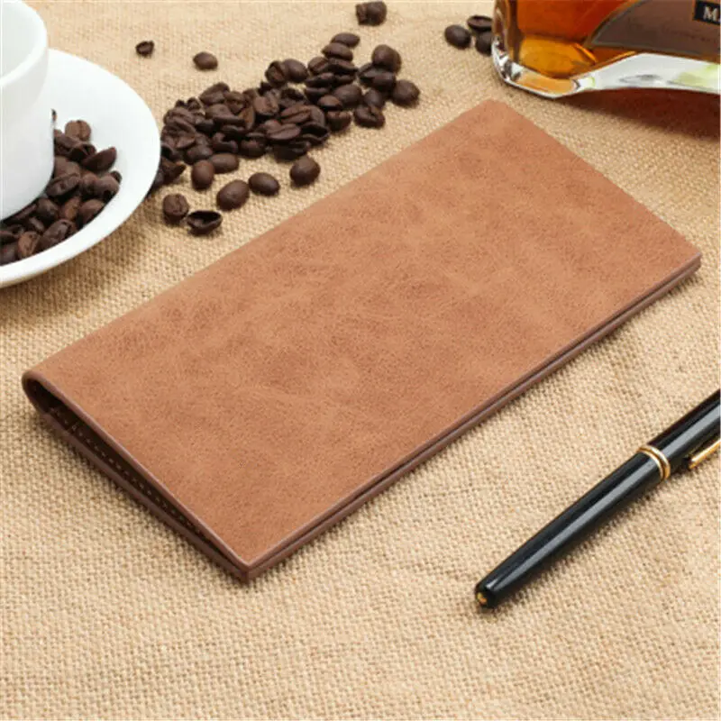 Кошелек из искусственной кожи для мужчин и женщин, винтажный бумажник с зажимами, двойной складной держатель для карт и денег 
Кошелек из искусственной кожи для мужчин и женщин, винтажный бумажник с зажимами, двойной складной держатель для карт и денег