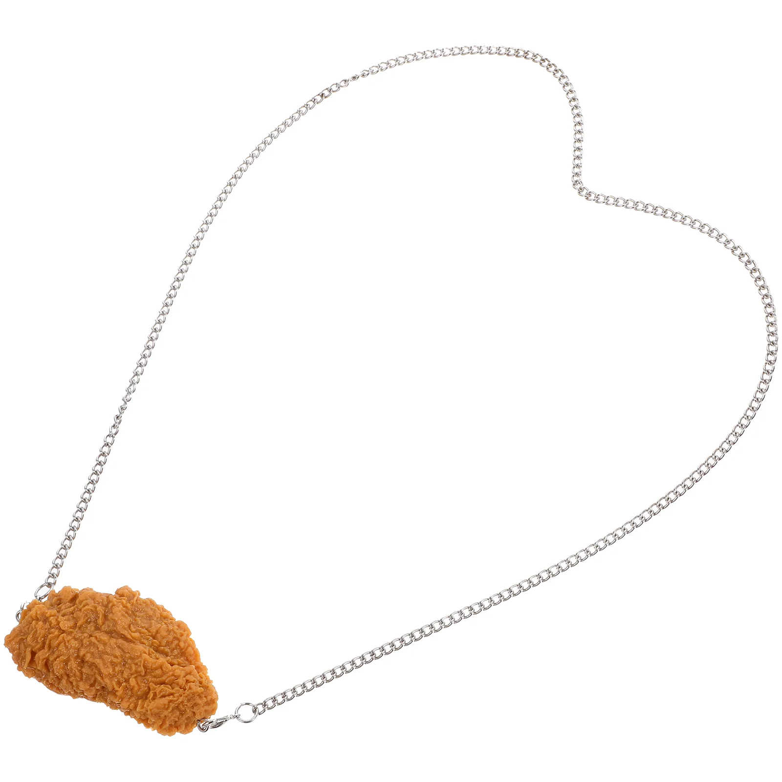 

Имитация еды ожерелье креативная еда подвесная Шейная цепочка подвеска еды ожерелье с кулоном (куриное крыло)