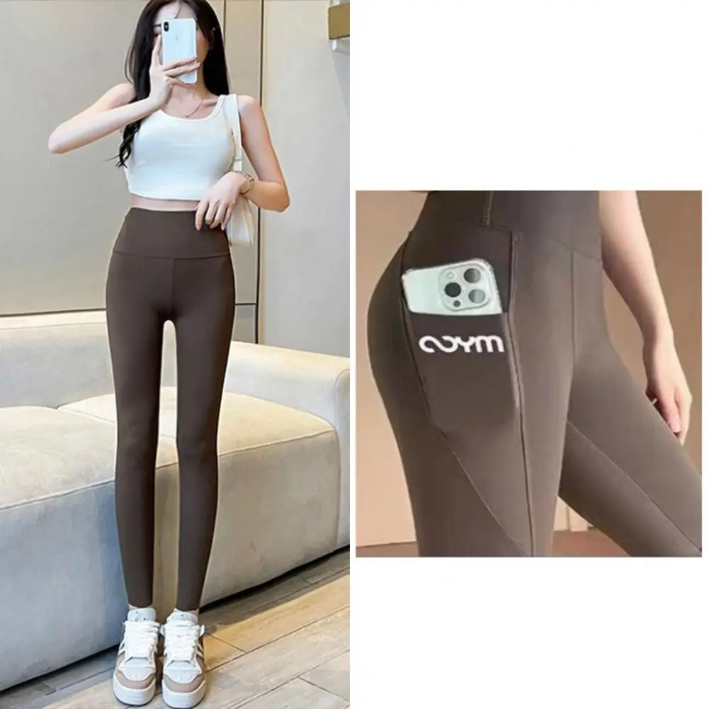 High Waist Slim Fit Pants High Waist Women's Sports Pants with Butt-lifted Compression Phone Pocket for Yoga Jogging
High Waist Slim Fit Pants High Waist Women's Sports Pants with Butt-lifted Compression Phone Pocket for Yoga Jogging