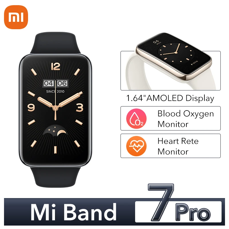 Global Version Xiaomi Mi Band 7 Pro With GPS Smart Bracelet AMOLED Screen Blood Oxygen Fitness Traker Waterproof Smart band
Global Version Xiaomi Mi Band 7 Pro With GPS Smart Bracelet AMOLED Screen Blood Oxygen Fitness Traker Waterproof Smart band