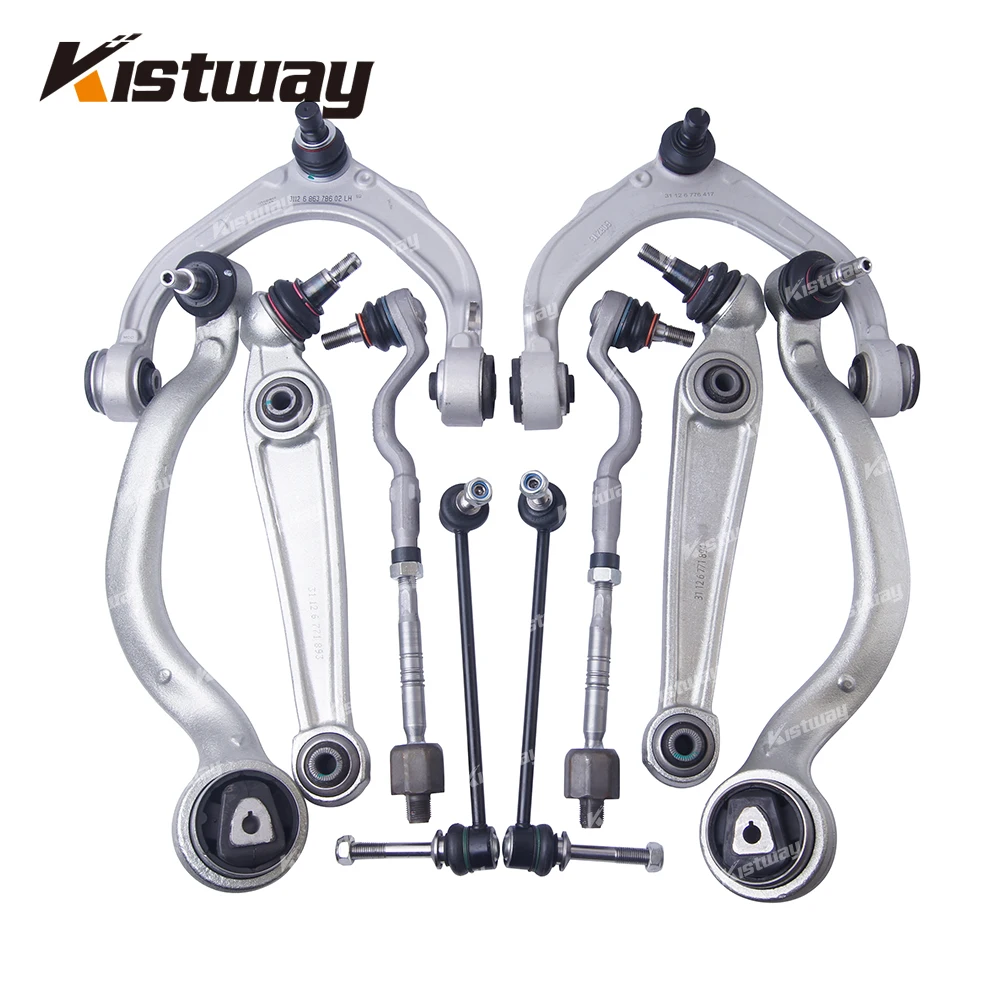 10PCS Front Suspension Strut Ball Joint Stabilizer Link Tie Rod End Control Arm Kit For BMW X5 E70 X6 E71 E72 30d 40i xDrive
10PCS Front Suspension Strut Ball Joint Stabilizer Link Tie Rod End Control Arm Kit For BMW X5 E70 X6 E71 E72 30d 40i xDrive