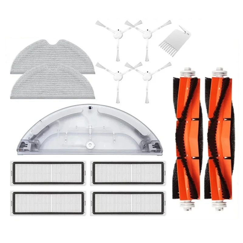 Набор деталей для робота-пылесоса Xiaomi Mijia 1C, основная боковая щетка, Швабра для ёмкости с водой, НЕРА-фильтры
Набор деталей для робота-пылесоса Xiaomi Mijia 1C, основная боковая щетка, Швабра для ёмкости с водой, НЕРА-фильтры